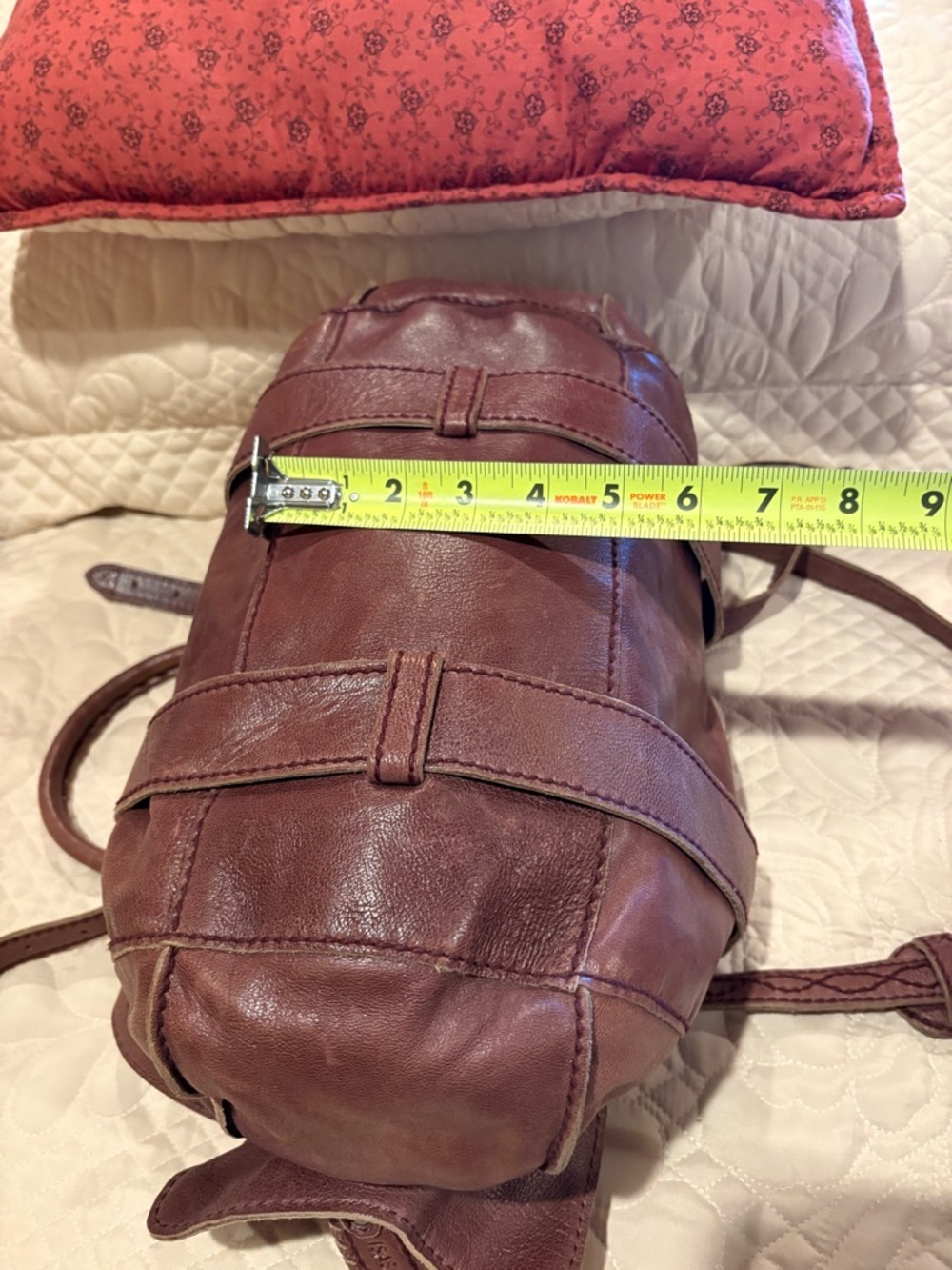 Isabella Fiore leather handbag brown - Picture 13 of 16